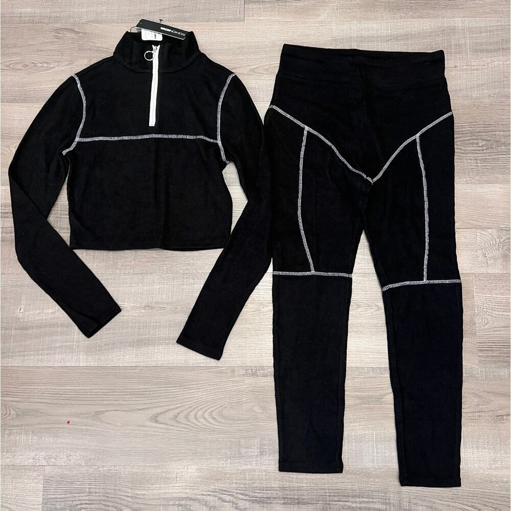NWT Fashion Nova Weekend Warrior Pullover & Pants Set